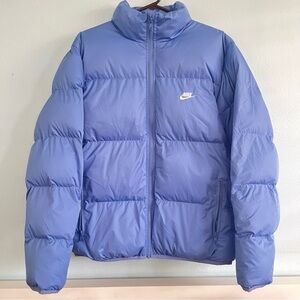 Nike Light Blue Puffer Jacket